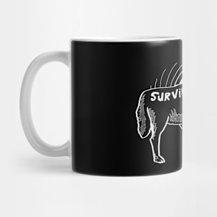 Radioactive "Nuclear Wolf" Survivor Mug